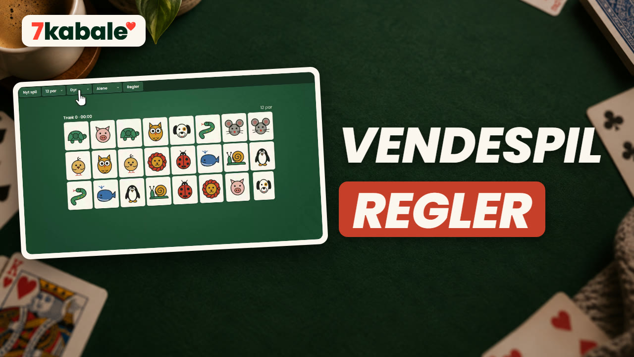 Vendespil: regler og sådan spiller du