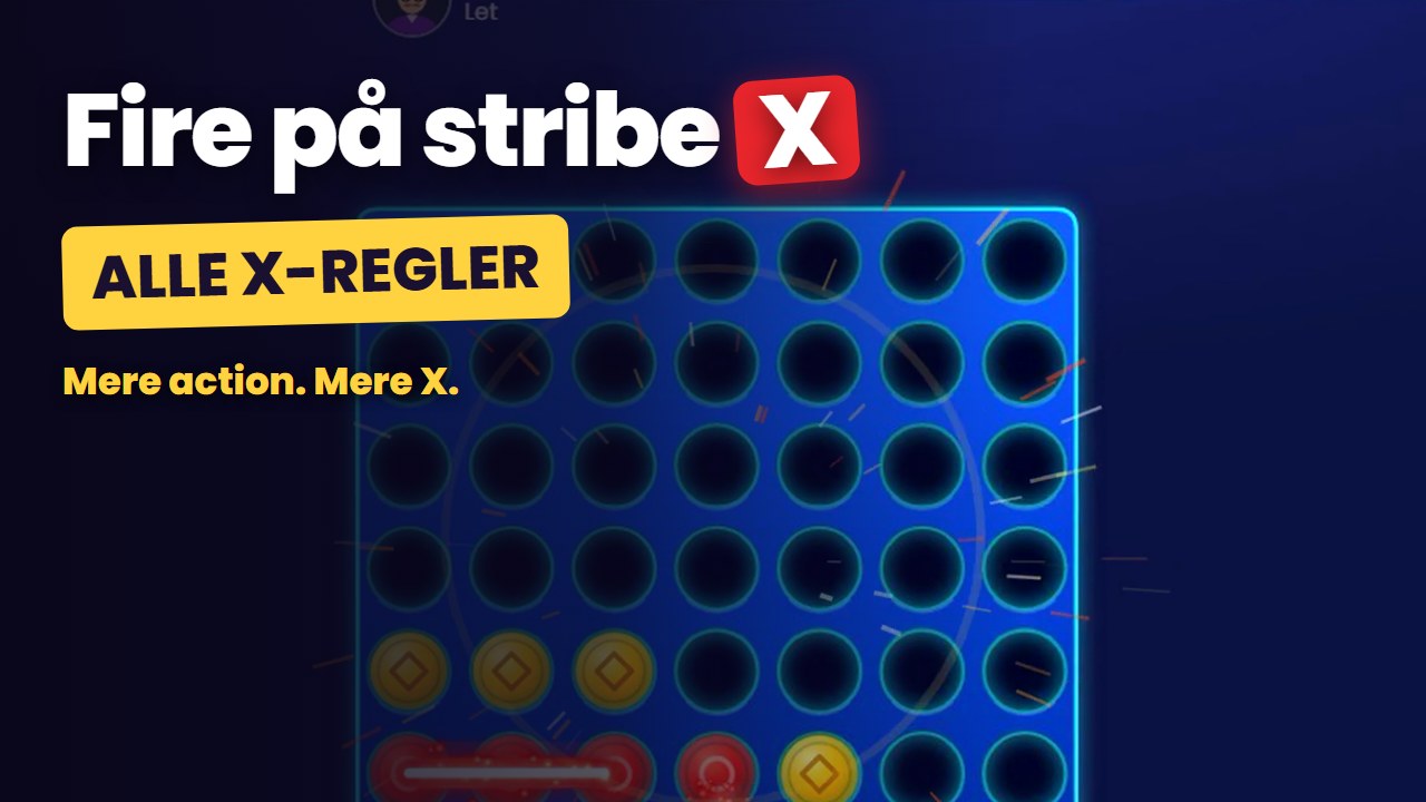 Fire på stribe X: bombe, tyngdevending og laser