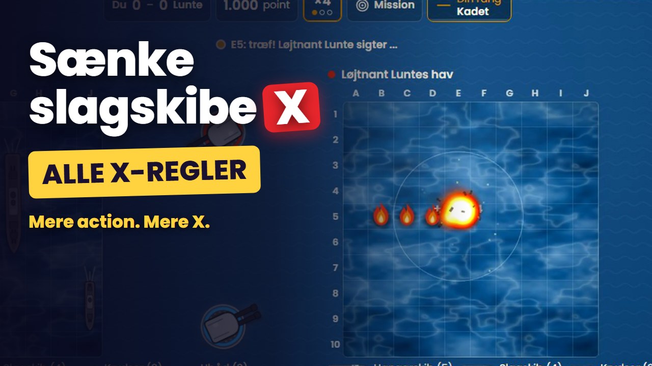 Sænke slagskibe X: kombo, radar, luftangreb og torpedo